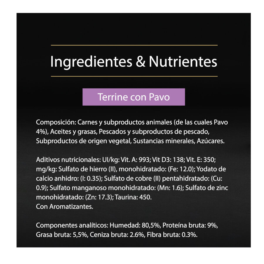10 tarrinas x 85 g Pro Plan NutriSavour Sterilised 7+ Pavo tarrina para gatos, , large Imagen numero 7
